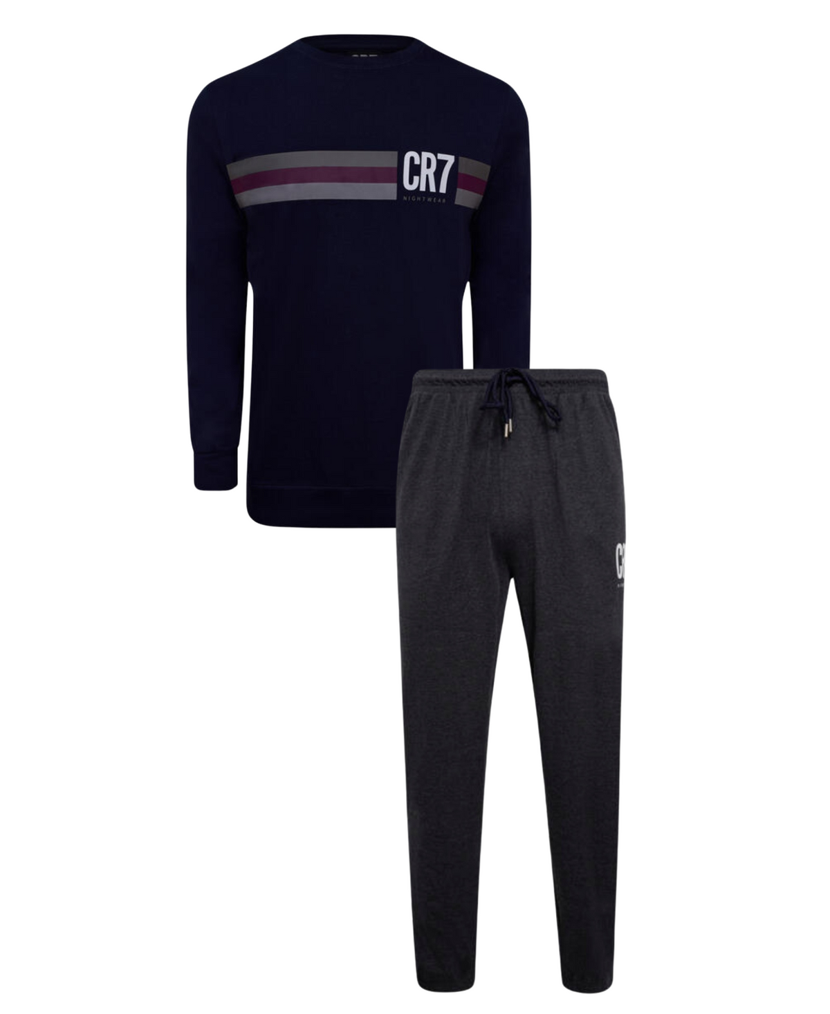 CR7 Men's Loungewear Set- Pants, Long Sleeve