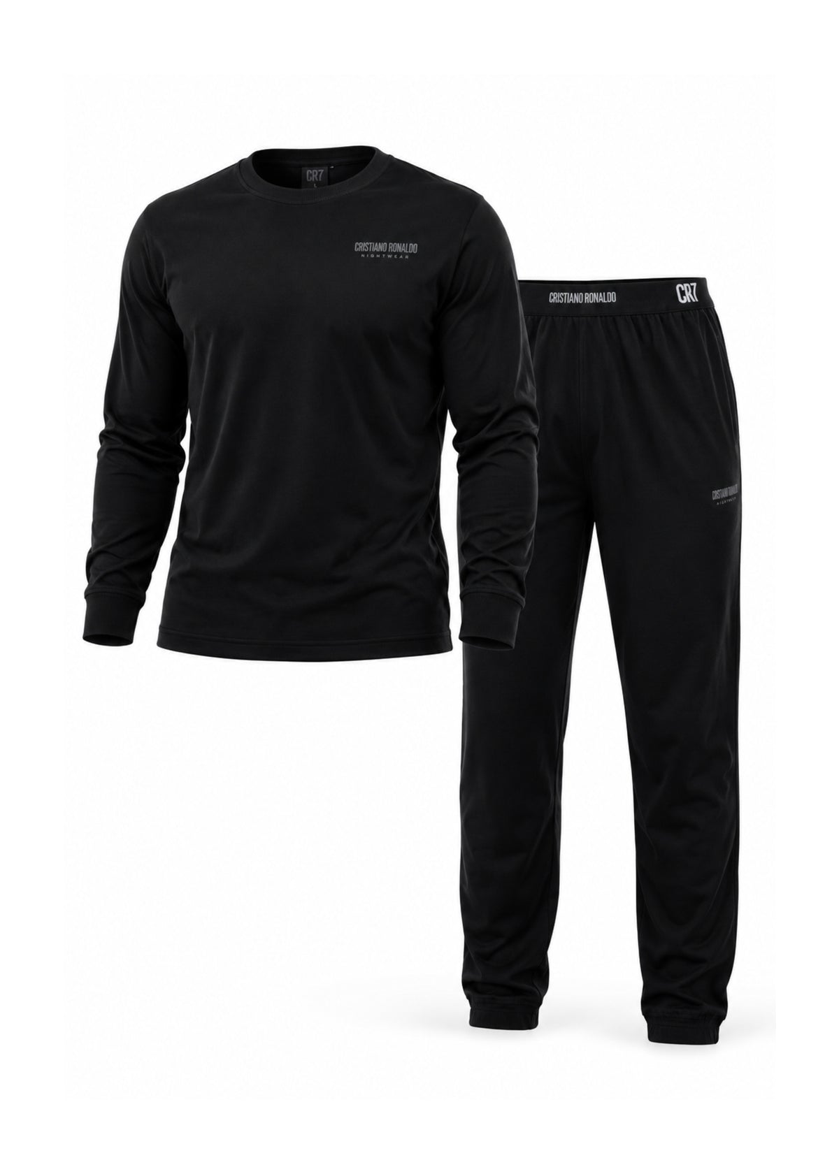 CR7 Men's Loungewear Set- Pants, Long Sleeve with Gift Box
