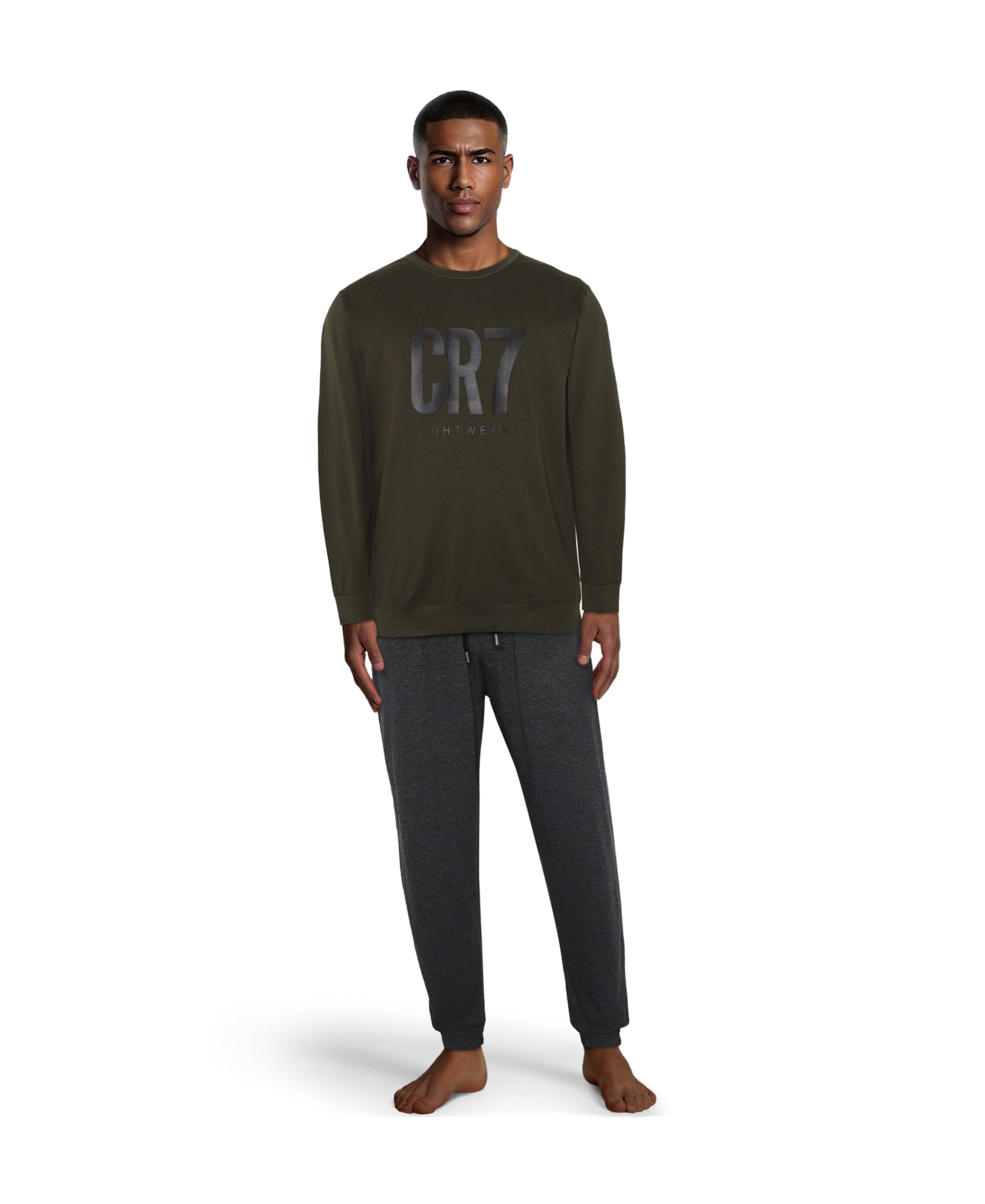 CR7 Men's Loungewear Set- Pants, Long Sleeve with Gift Box – CR7