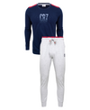 CR7 Men's Loungewear Set- Pants, Long Sleeve