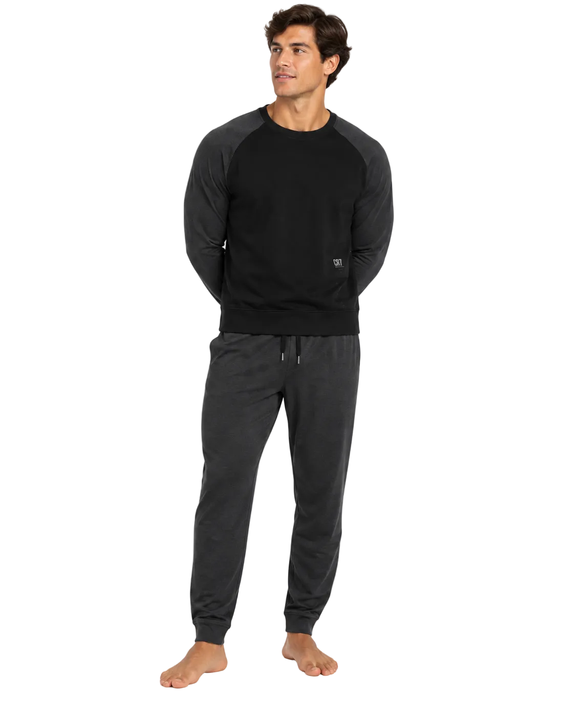 CR7 Men's Loungewear Set- Pants, Long Sleeve