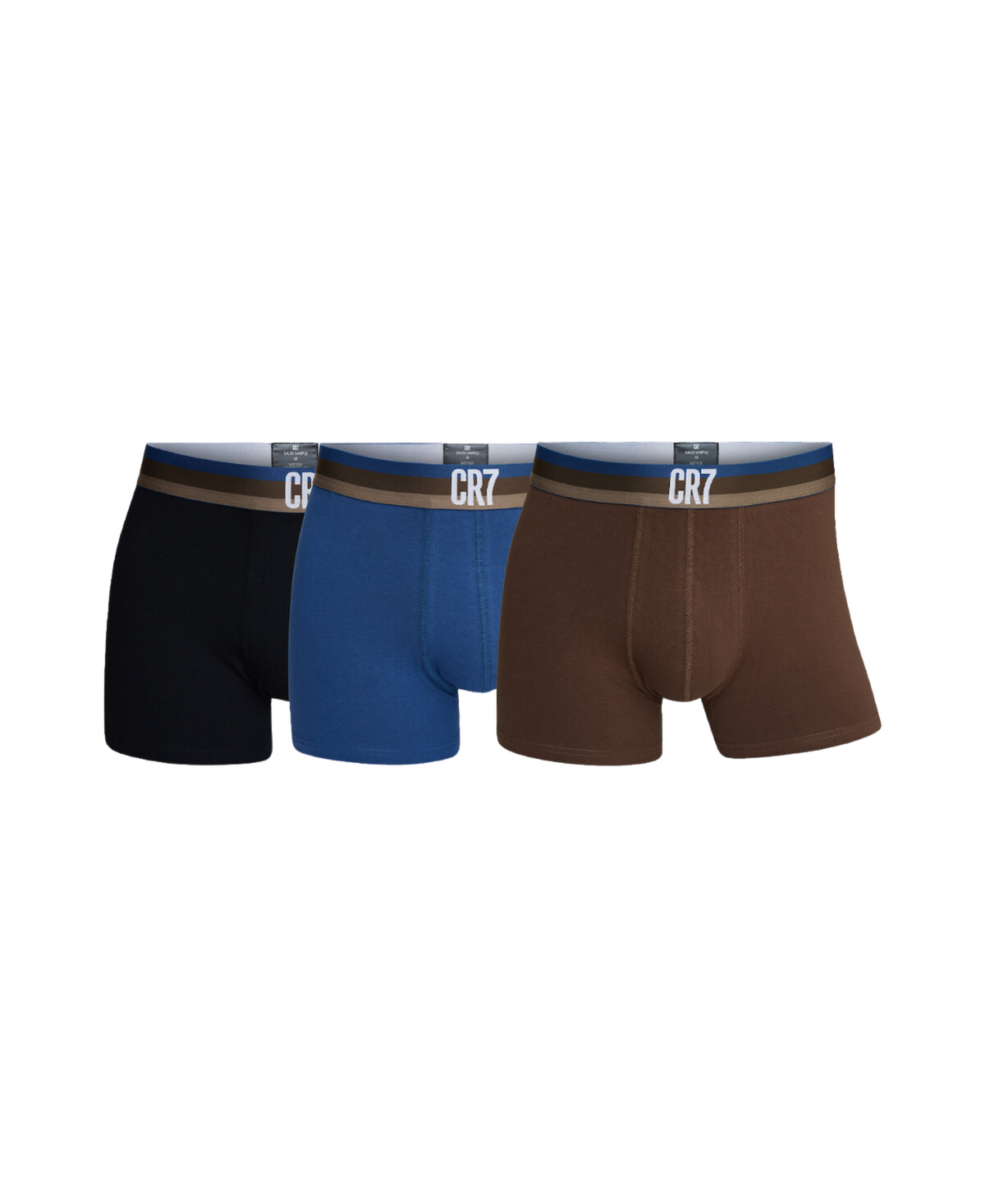 CR7 Men's 3-Pack Cotton Blend Trunks