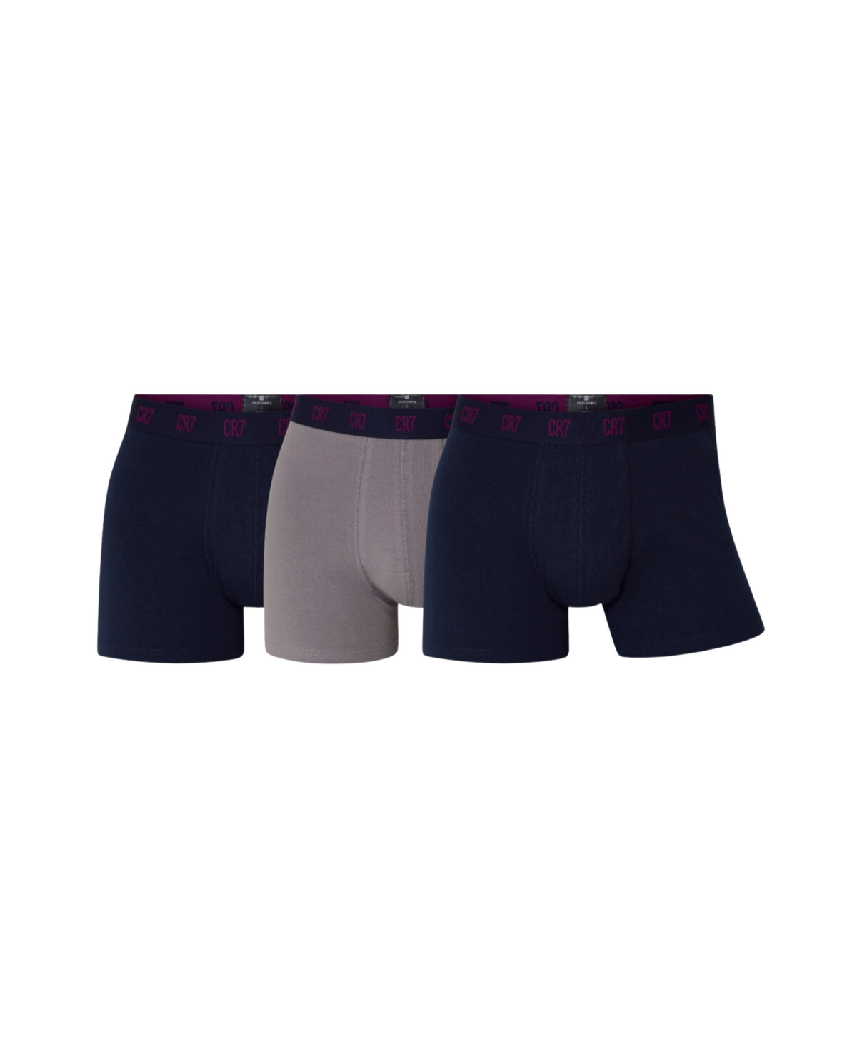 CR7 Men's 3-Pack Cotton Blend Trunks