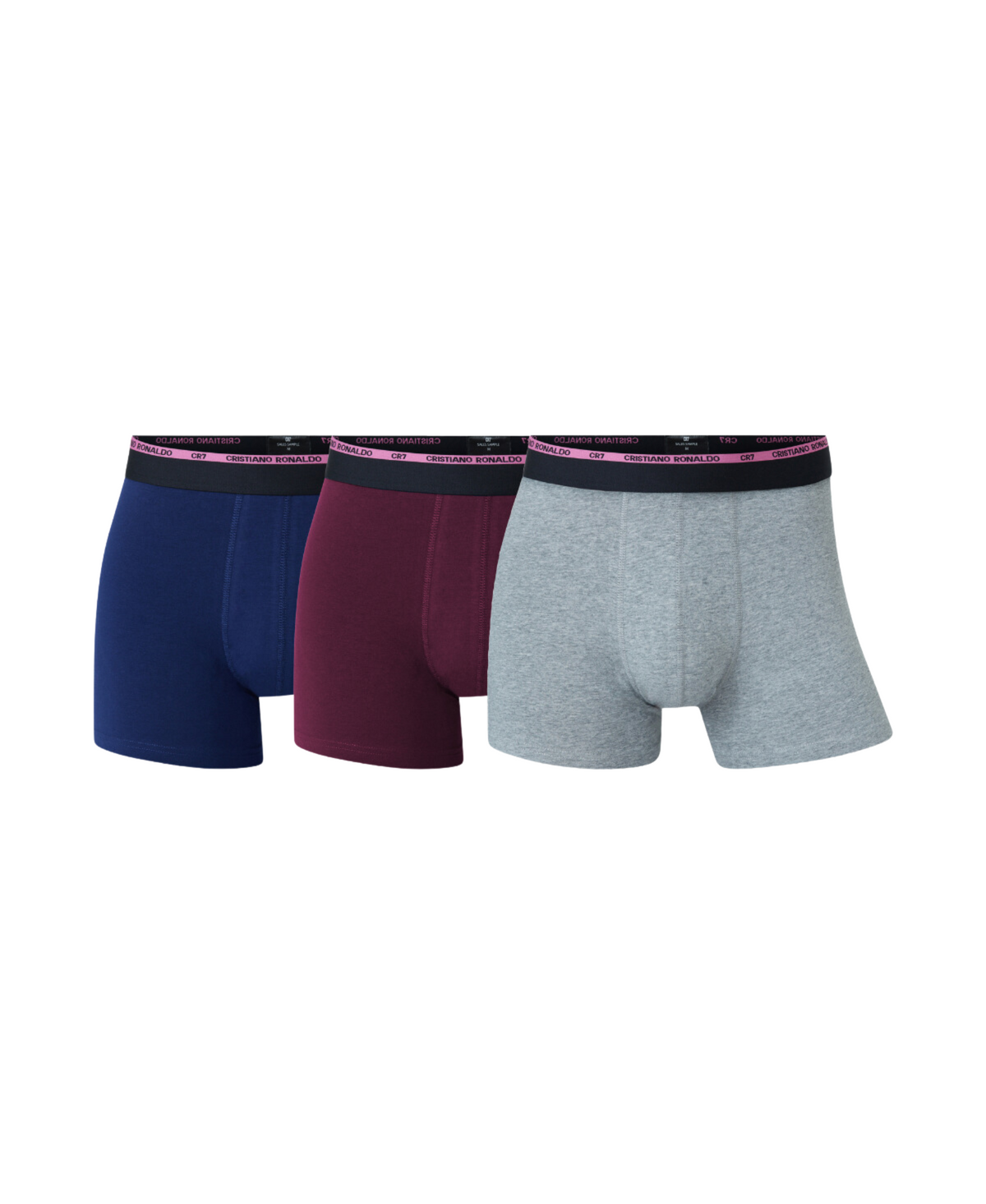 CR7 Men's 3-Pack Cotton Blend Trunks