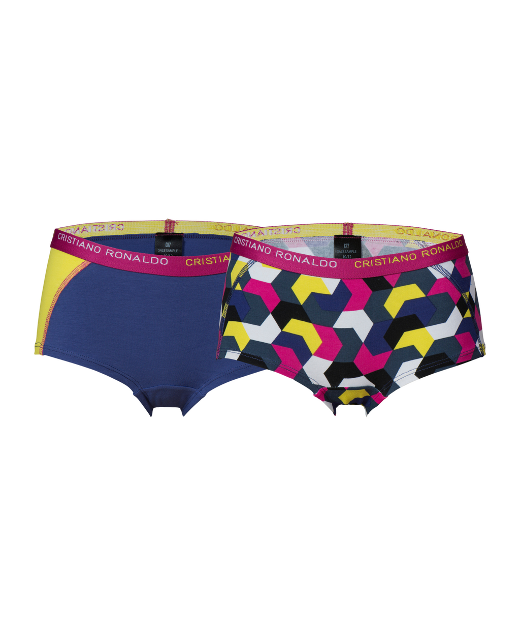CR7 Girls' Hipster Trunks Cotton Blend