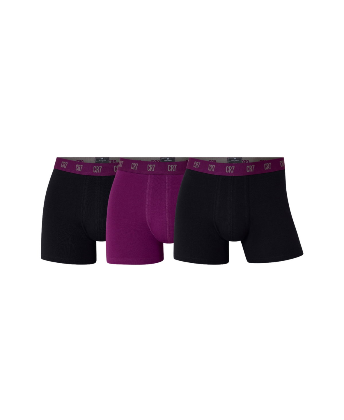 CR7 Men's 3-Pack Cotton Blend Trunks