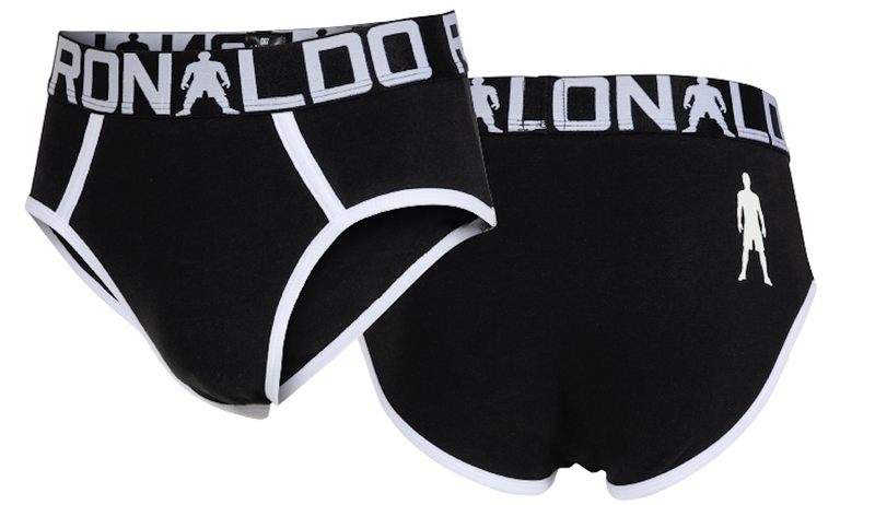 Cristiano Ronaldo, Underwear & Socks, Cristiano Ronaldo Cr7 2 Pack Boxer Briefs  Underwear Black White