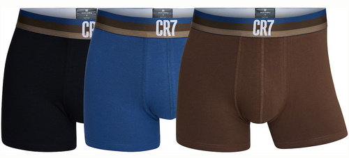 Set of boxers with inscriptions 3 pcs. CR7 Underwear 4565 - buy the  original in the AVIATOR online store in Ukraine