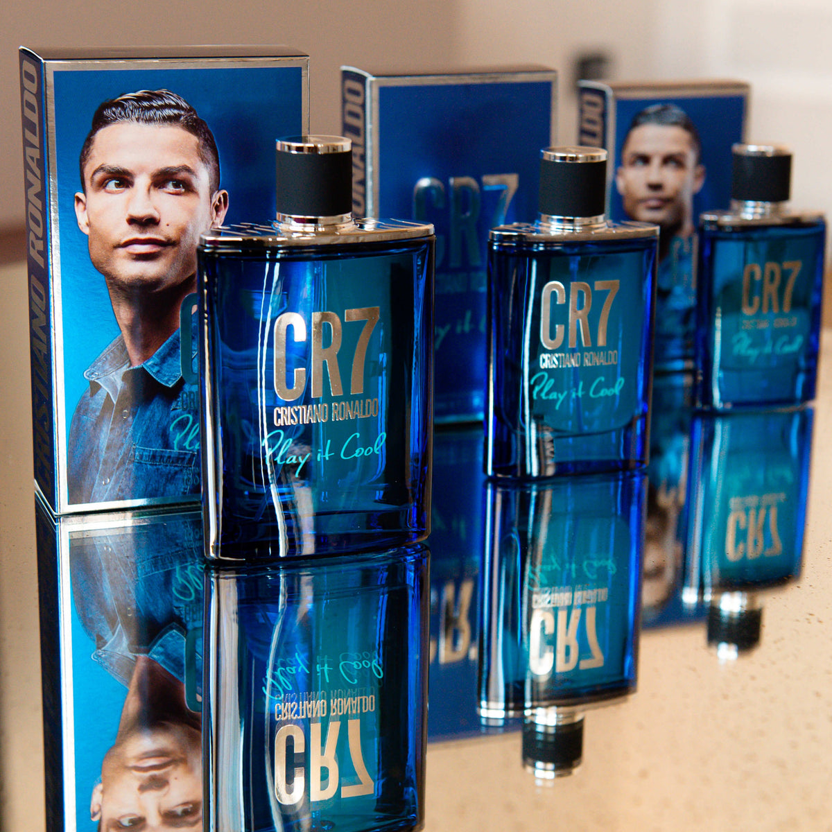 Cr7 Play Cr7 Aftershave Gift Set Cristiano Ronaldo For Men Play It
