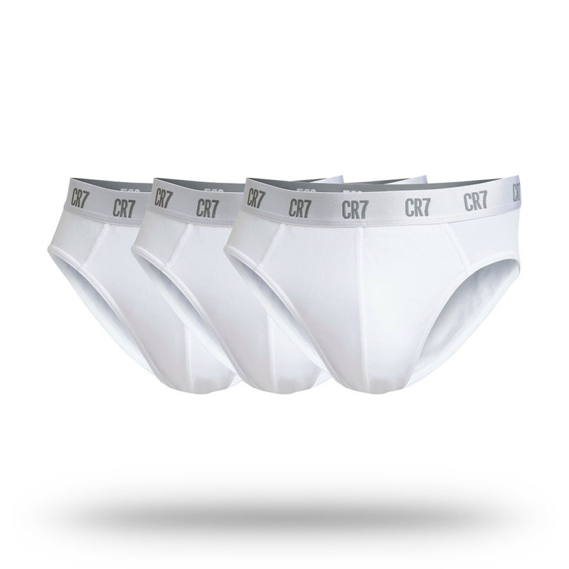 CR7 Men's Basics 3-Pack Cotton Blend Briefs - Basics – CR7 Underwear