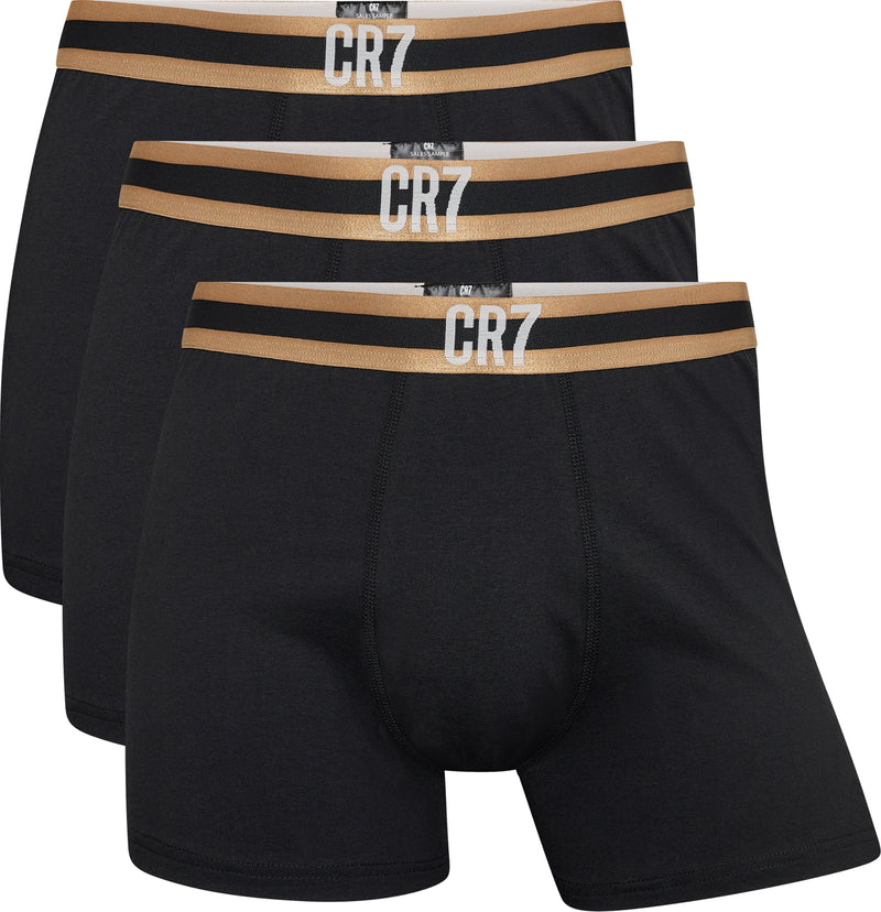 Buy Cristiano Ronaldo Cr7 Boxer 3-Pack Black Underwear for Men