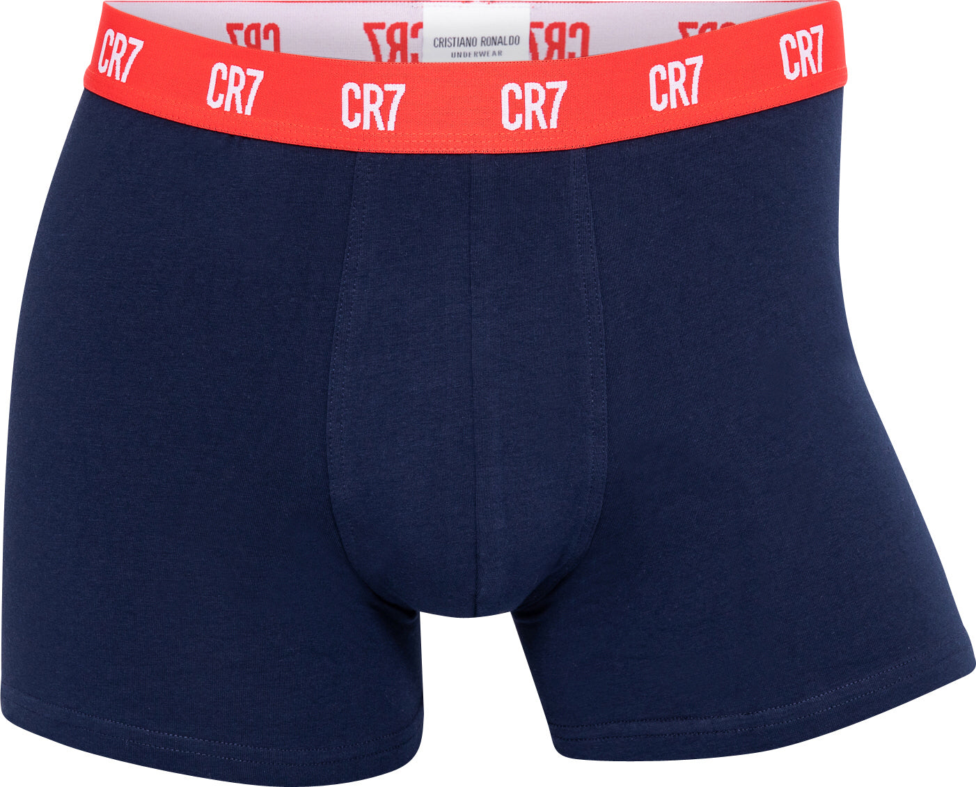 Cristiano Ronaldo CR7 White Basic 3-Pack Trunk Boxer Briefs Men's Underwear  L