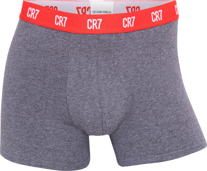 Cristiano Ronaldo CR7 White Basic 3-Pack Trunk Boxer Briefs Men's Underwear  XL