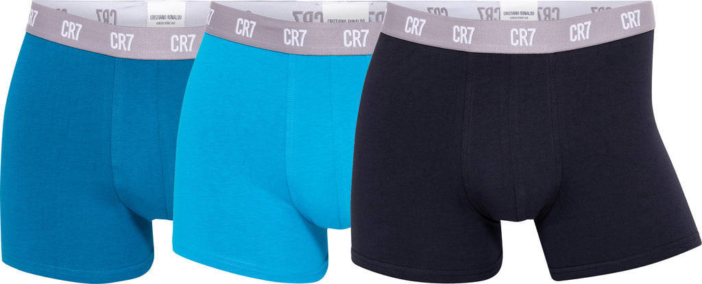 Boxer Basics 3 Packs de CR7 pour hommes Mélange de coton biologique