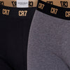 CR7 Men's Basics 3-Pack Cotton Blend Trunks