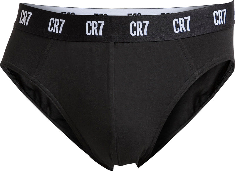 CR7 Men's Basics 3 Pack Cotton Blend Briefs, Multicolor Basics – CR7  Underwear