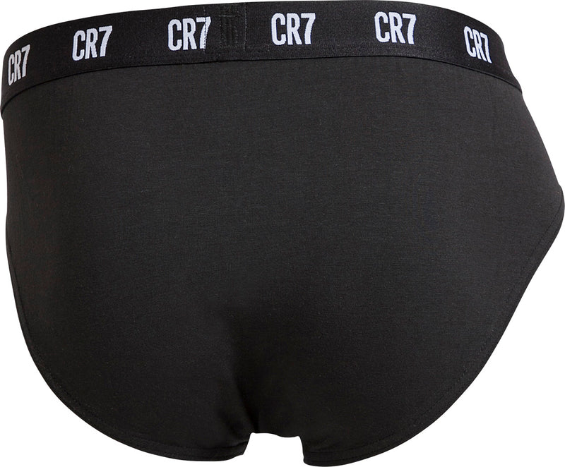 Cristiano Ronaldo CR7 Boxer Brief Underwear Mens XL Gray White 3 Pack