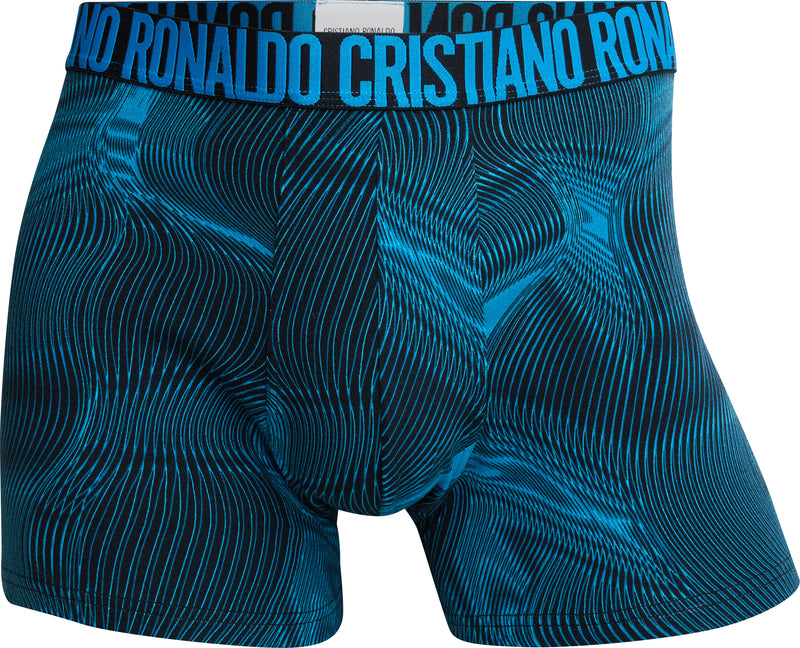 Cristiano Ronaldo CR7 White Basic 3-Pack Trunk Boxer Briefs Men's Underwear  L 
