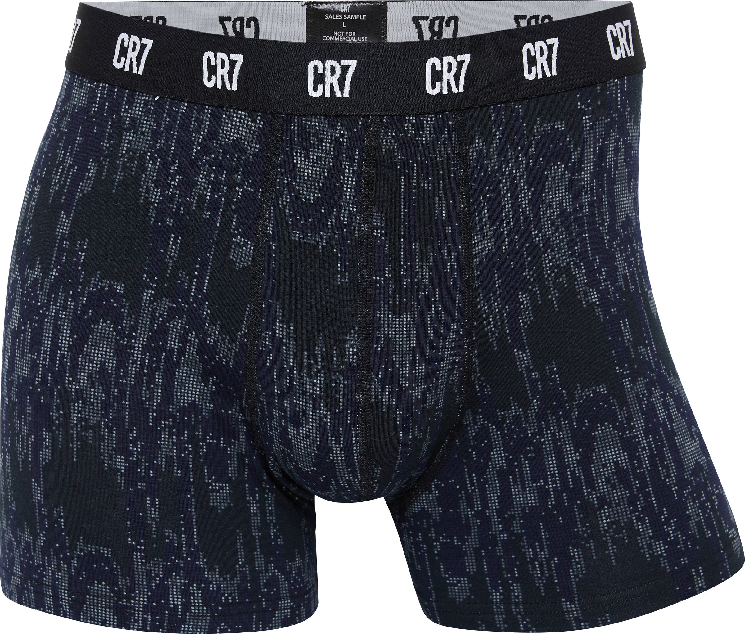 SURSTOCKAGE 50% OFF CR7 Hommes 1 Pack Fashion Navy Micro Mesh