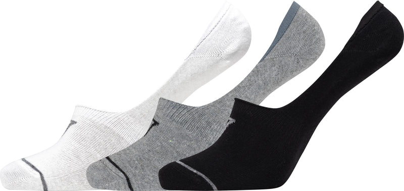CR7 Men's No-Show Cotton Blend Socks, 3-Pack Multicolor