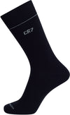 CR7 Men's Cotton Blend 3-Pack Fashion Socks, multicolor