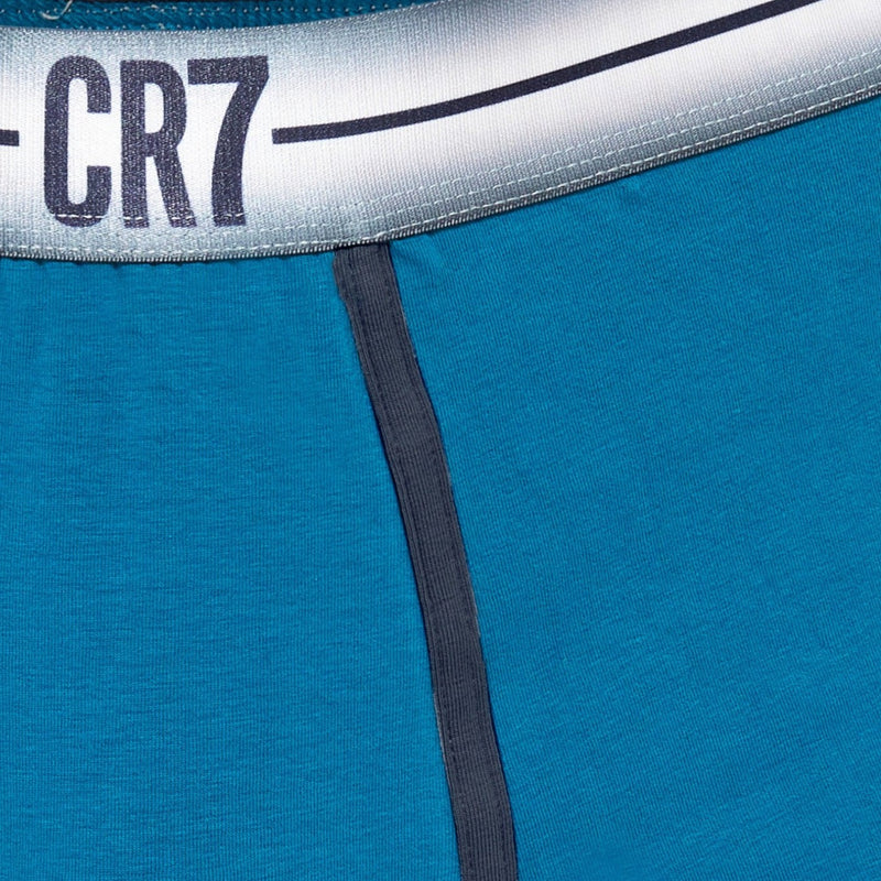 CR7 Cristiano Ronaldo Men's Trunks, Grey/Black Print/Blue, S price