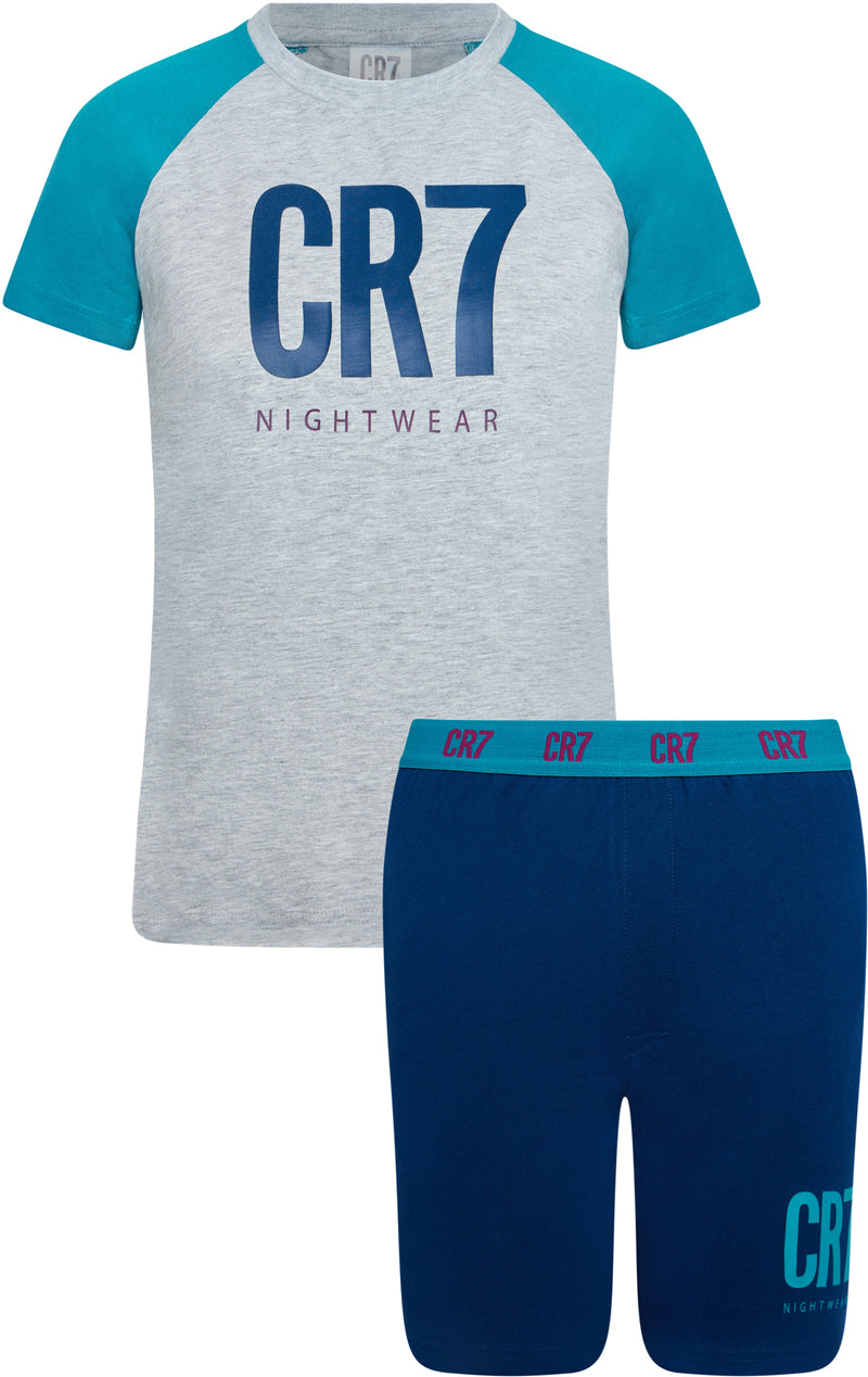 CR7 Boy's Loungewear, Pajama Set - Shorts, Short Sleeve – CR7 Underwear