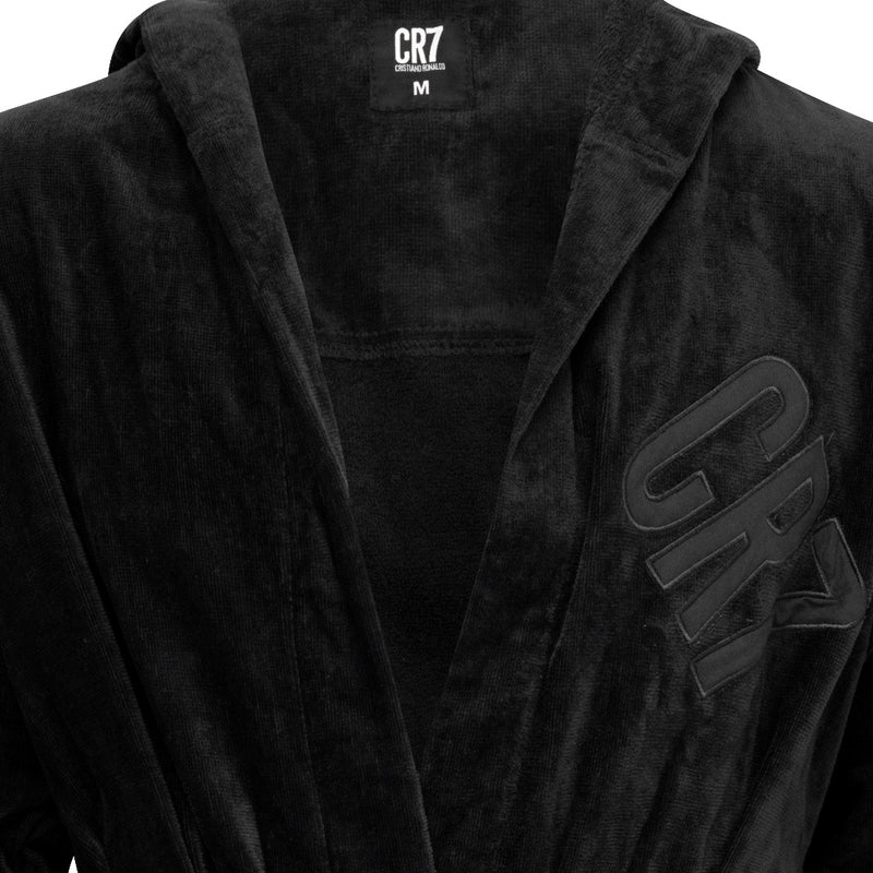 CR7 Men's Bathrobe -100% Cotton [Black] – CR7 Underwear