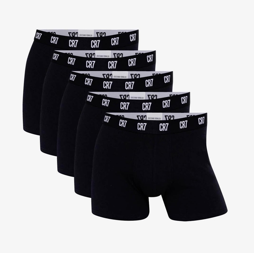 CR7 Men's 5-Pack Trunks in CR7 Travel Zip Bag – CR7 Underwear