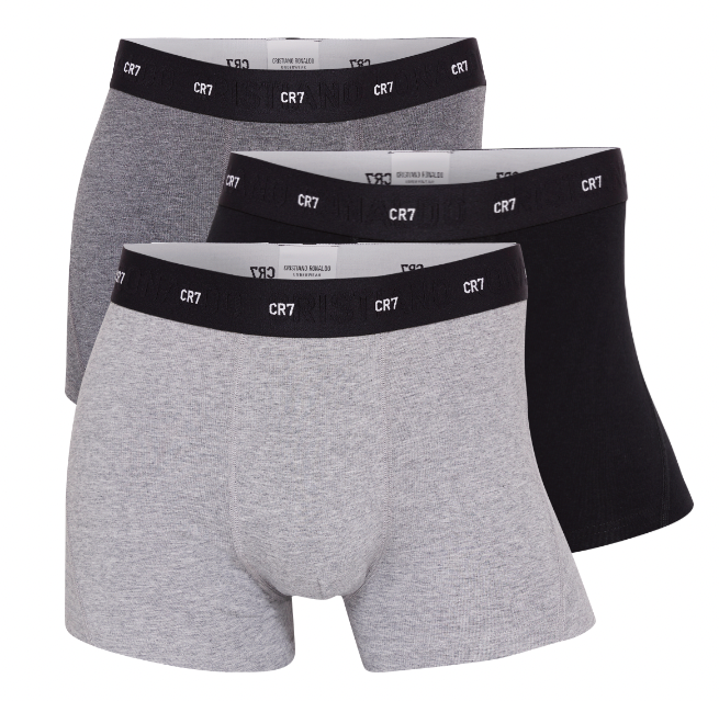 Pack de 3 calzoncillos de bambú CR7 para hombre